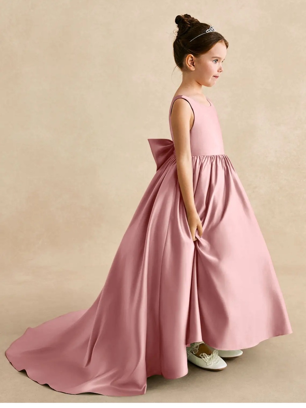Mimia- toddler flower girl dress